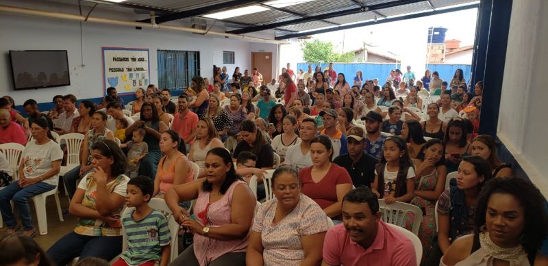CMEI’s e Escolas da Zona Rural fazem encerramento do projeto Baú Literário 2019.